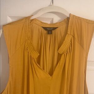Simply Vera Vera Wang Mustard Blouse